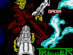 Trigger (ZX Spectrum) screenshot: Loading Screen