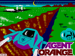 Agent Orange (ZX Spectrum) screenshot: Loading Screen
