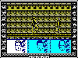 Big Trouble in Little China (ZX Spectrum) screenshot: Lets fight