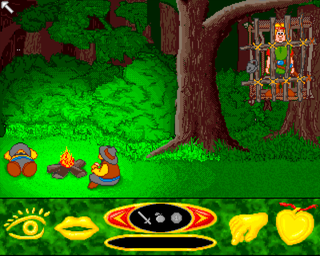 Screenshot of The Golden Medallion (Amiga, 1997) - MobyGames