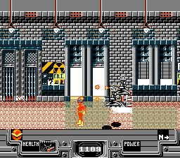 Defenders of Dynatron City (NES) screenshot: Police HQ