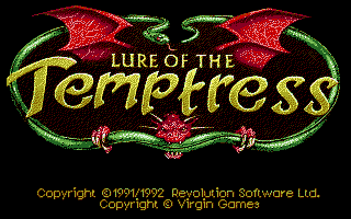 Lure of the Temptress (Atari ST) screenshot: Title screen