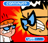Screenshot of Dexter's Laboratory: Robot Rampage (Game Boy Color, 2000 ...