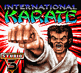 International Karate 2000 (Game Boy Color) screenshot: Splash shown in intro sequence
