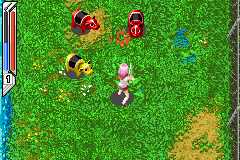 Bōkyaku no Senritsu (Game Boy Advance) screenshot: Keep killing them