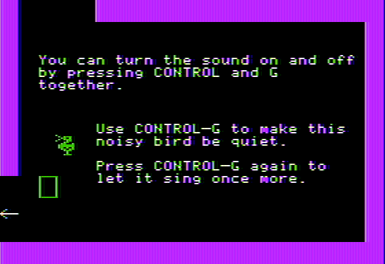 Gertrude's Puzzles (Apple II) screenshot: Hey... don't I know this guy from an older game?