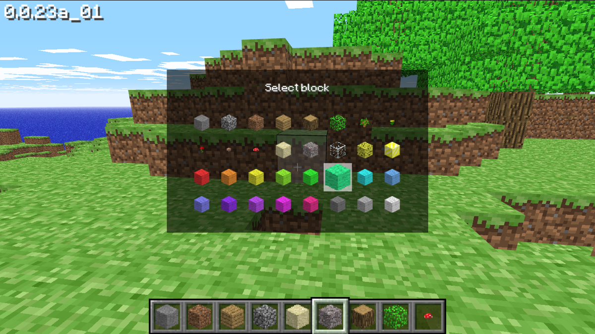 Screenshot of Minecraft Classic (Browser, 2009) - MobyGames