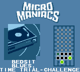 Micro Maniacs (Game Boy Color) screenshot: Bedsit Blues.