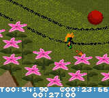 Micro Maniacs (Game Boy Color) screenshot: Hoops A-Daisy.