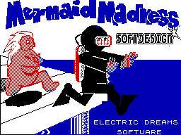 Mermaid Madness (ZX Spectrum) screenshot: Loading Screen
