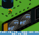 Micro Maniacs (Game Boy Color) screenshot: Car N Edge.