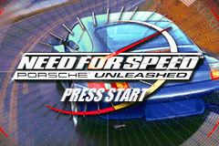 Need for Speed: Porsche Unleashed (Game Boy Advance) screenshot: Title screen.
