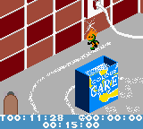 Micro Maniacs (Game Boy Color) screenshot: Domestic Blisters!
