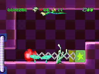 Gex (PlayStation) screenshot: Boxing glove