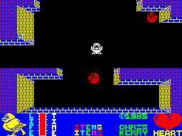Metabolis (ZX Spectrum) screenshot: Lets help your friends and family