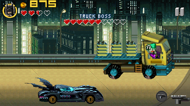 LEGO Batman: The Mobile Game (J2ME) screenshot: Joker's come back