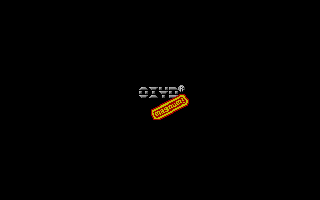 Oxyd magnum! (Atari ST) screenshot: Loading / title screen (color version)