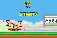 Tokotoko Truck (Game Boy Advance) screenshot: Starting.