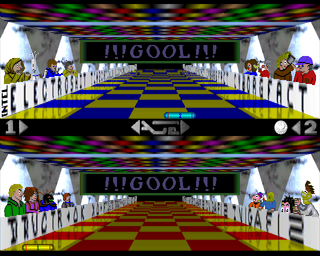 Ace Ball (Amiga) screenshot: Goal scored