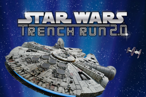 Star Wars: Trench Run (iPhone) screenshot: Title screen