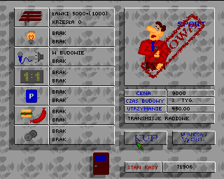 Mistrz Polski '96 (Amiga) screenshot: Work in progress
