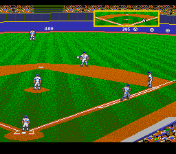 HardBall III (SNES) screenshot: Will you make it to first