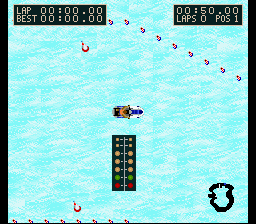 Kawasaki Caribbean Challenge (SNES) screenshot: Get Set