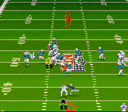 Screenshot of Madden NFL 98 (SNES, 1997) - MobyGames