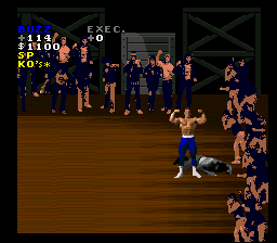 Pit-Fighter (SNES) screenshot: Winner