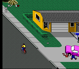 Screenshot of Paperboy 2 (SNES, 1991) - MobyGames