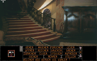 Sheer Agony (Atari ST) screenshot: (Falcon030) In the entrance hall