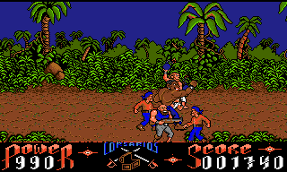 Corsarios (Amiga) screenshot: Overwhelming odds