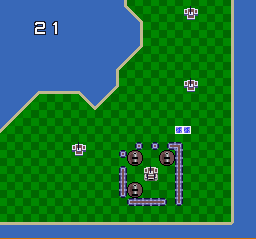 Rampart (SNES) screenshot: Repair your castle