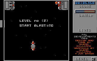 Sidewinder II (Amiga) screenshot: Level 2