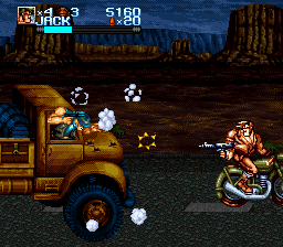 Screenshot of Iron Commando: Kōtetsu no Senshi (SNES, 1995) - MobyGames