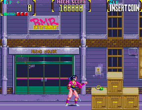 Mystic Warriors (Arcade) screenshot: Game starts