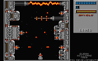 Sidewinder II (Atari ST) screenshot: Level one