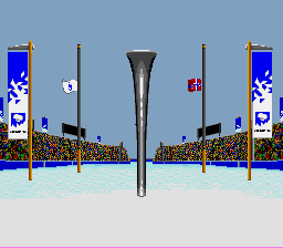 Winter Olympics: Lillehammer '94 (SNES) screenshot: Closing Ceremony
