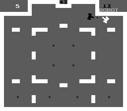 Ultra Tank (Arcade) screenshot: Close fight
