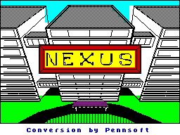 Nexus (ZX Spectrum) screenshot: Loading Screen