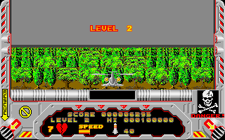 Hellfire Attack (Amiga) screenshot: Level 2