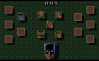 Batman: The Caped Crusader (Amiga) screenshot: Inventory