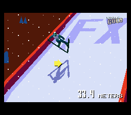 Screenshot of Winter Gold (SNES, 1996) - MobyGames