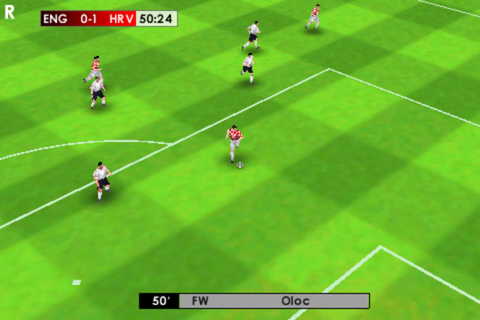 Real Soccer 2009 (iPhone) screenshot: Replay