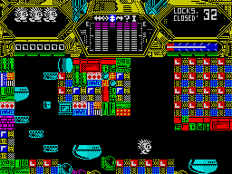 Tantalus (ZX Spectrum) screenshot: Platforms to another way