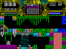 Tantalus (ZX Spectrum) screenshot: Game starts
