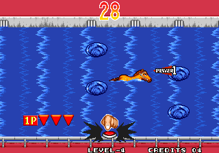 Stakes Winner 2 (Arcade) screenshot: Using the pool