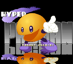 Hyper Pacman (Arcade) screenshot: Title screen