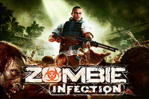 Zombie Infection (iPhone) screenshot: Title screen