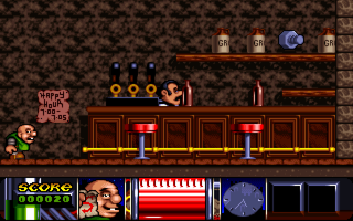 Frankenstein (DOS) screenshot: Village pub